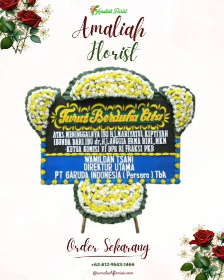 Papan Bunga Duka Ballroom Wedding Cibinong